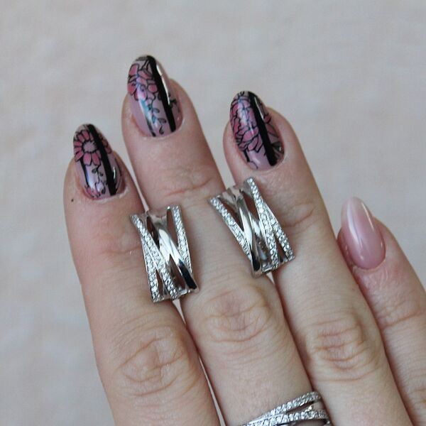 

Серебряные серьги "Levini Diamonds"