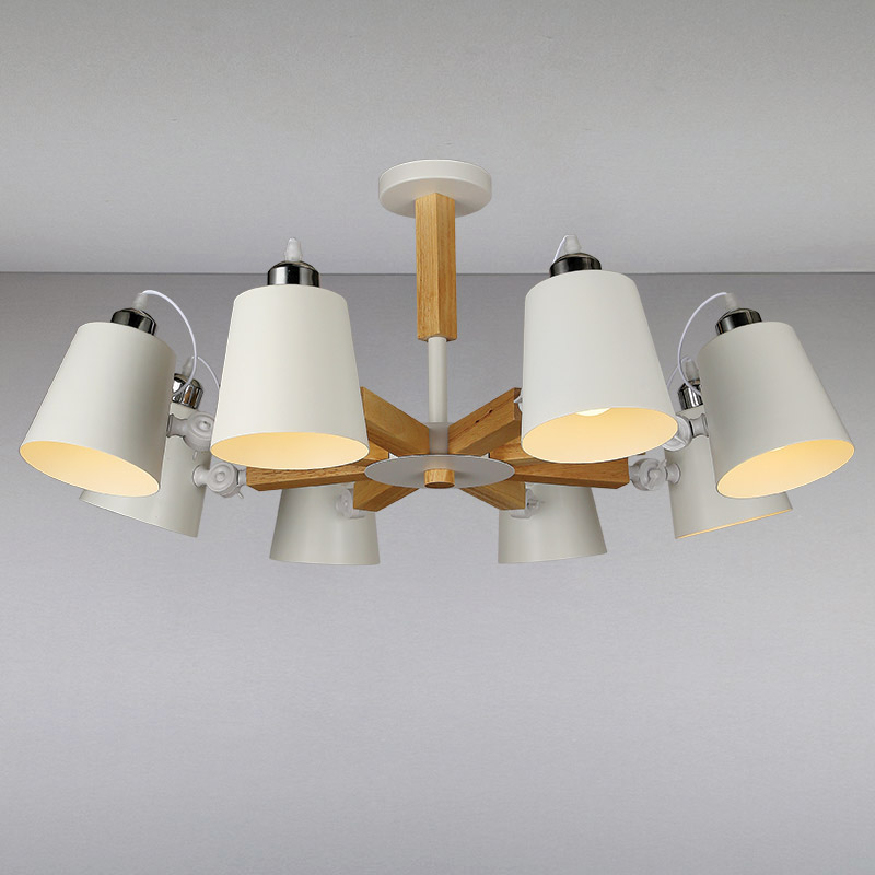 

Люстра потолочная Light House LS-14001/8 WH белая