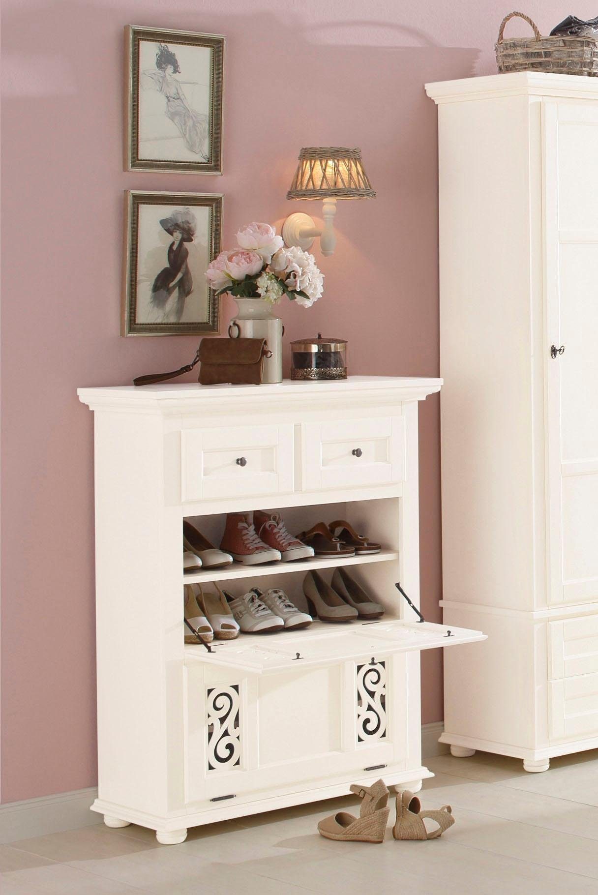

Комод, Arabesk, 900*390*1160, CREAM, комод под обувь