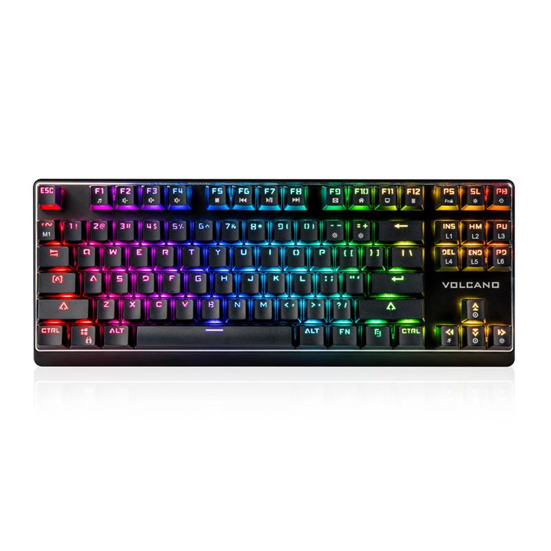 

Клавиатура Modecom Volcano RGB Lanparty Red Switch USB (K-MC-LANPARTY-U-RGB-RED) Black