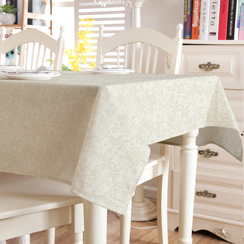

Новогодняя скатерть Time Textile Garland Gold Золотой TT161324 100x160
