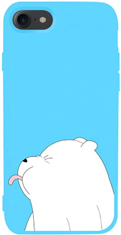 

Панель TOTO Matt TPU 2mm Print Case для Apple iPhone 7/8 Bear Tongue Sky Blue
