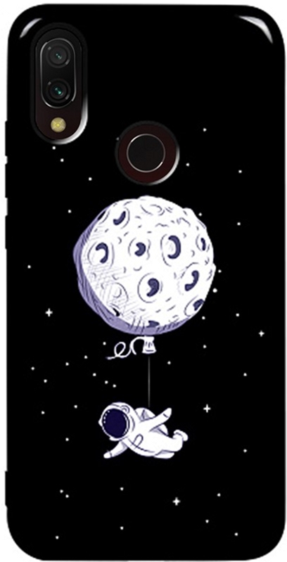 

Панель TOTO Pure TPU 2mm Print Case для Xiaomi Redmi 7 Space Moon Black