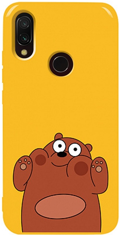 

Панель TOTO Pure TPU 2mm Print Case для Xiaomi Redmi 7 Bear Ups Yellow