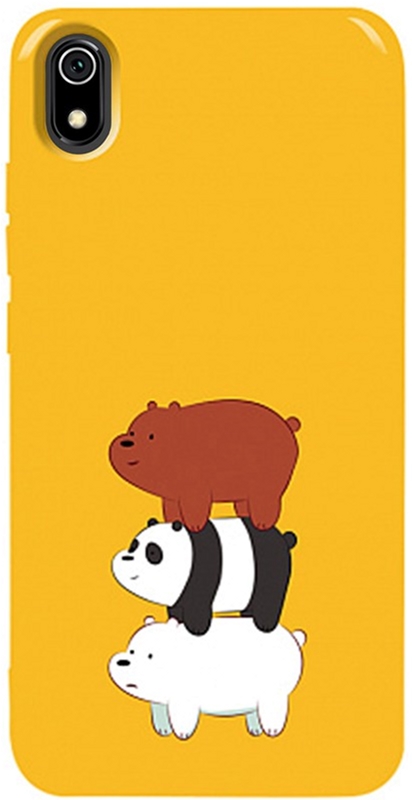 

Панель TOTO Pure TPU 2mm Print Case для Xiaomi Redmi 7A Bears Yellow