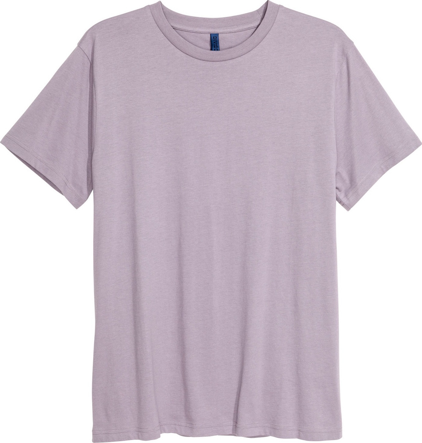 

Футболка H&M 541491612 S Сиреневая приглушенная