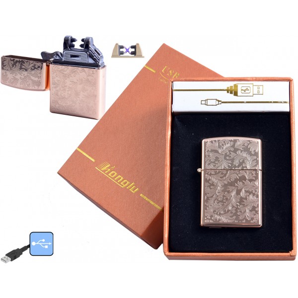 

Электроимпульсная зажигалка Honglu (USB) №4777-3