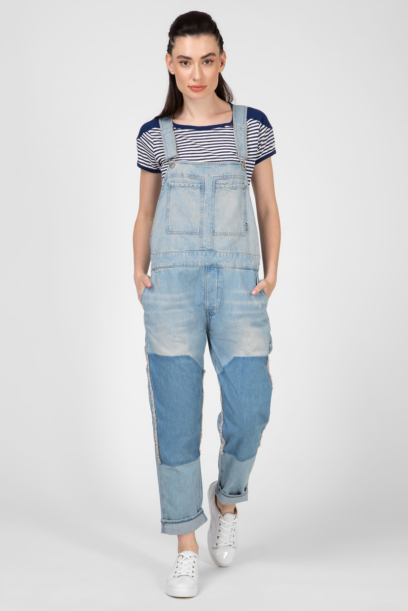

Женский голубой джинсовый комбинезон Faeroes G-Star RAW S D12353,9657