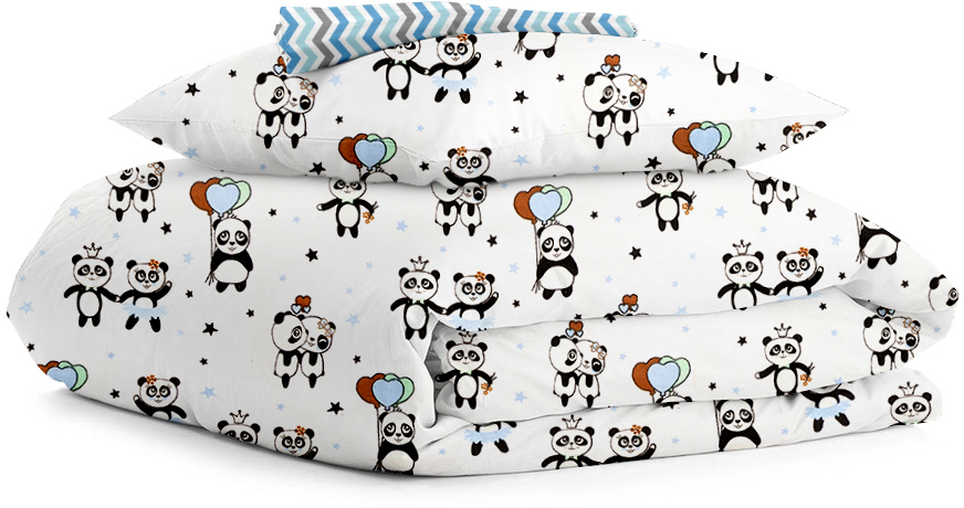 

Комплект постельного белья Cosas Panda Love 110х140