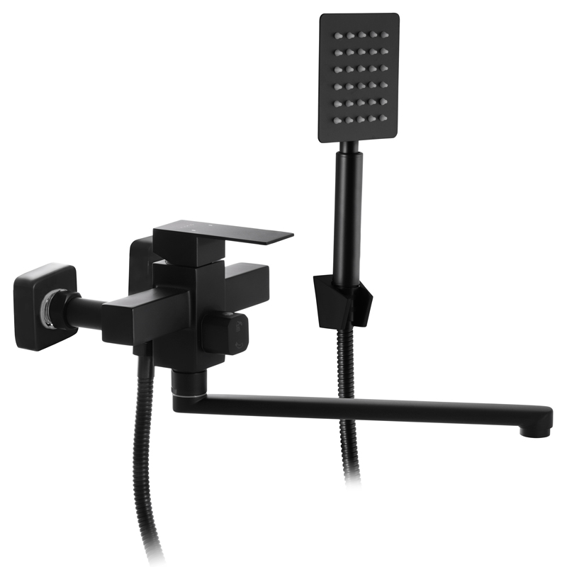 

Смеситель для ванны MIXXUS KUB-006 черный