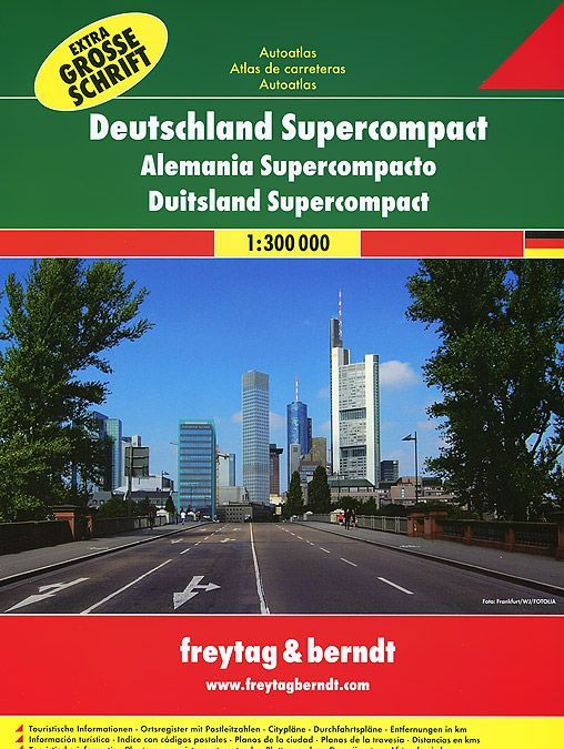 

Germany: Supercompact Road Atlas