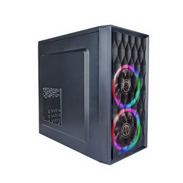 

Корпус 1stPlayer D8-M-R1 Color LED Black без БП