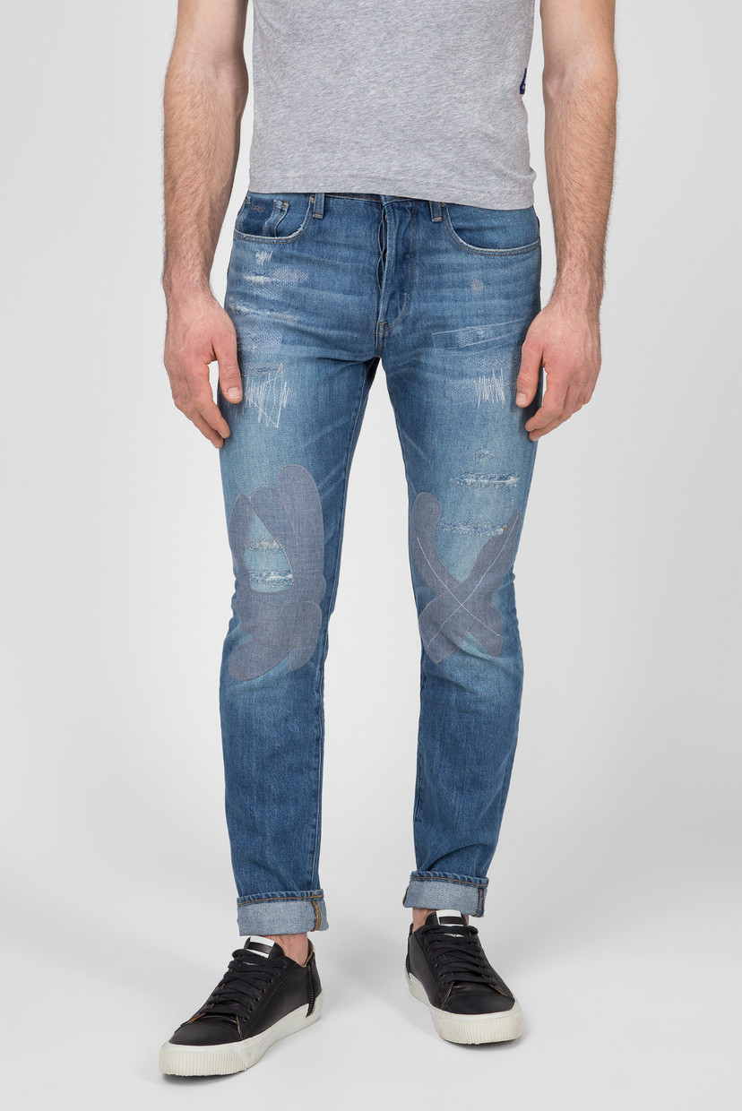 

Мужские синие джинсы 3301 G-Star RAW 29-32 D13413,9436