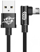 Кабель Baseus MVP Elbow microUSB CAMMVP-A01 (L Shape) Black 1м