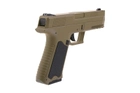 Пістолет Cyma ERGO-FA Plastic CM.127 AEP tan (Страйкбол 6мм) - зображення 5