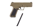 Пістолет Cyma ERGO-FA Plastic CM.127 AEP tan (Страйкбол 6мм) - изображение 7