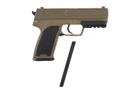 Пістолет Cyma HK USP Metal CM.125 AEP tan (Страйкбол 6мм) - изображение 7