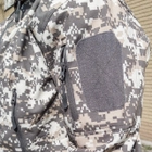 Тактична куртка Soft Shell Lesko A001 Pixel розмір L вітровка для чоловіків з кишенями водонепроникна - зображення 6