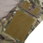 Тактическая рубашка Lesko A655 Camouflage XXL (38 р) кофта с длинным рукавом камуфляжная армейская для военных - изображение 7