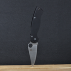 Нож складной SPYDERCO Para-Military С81 (длина: 21.0см, лезвие: 8.7см), черный - изображение 9