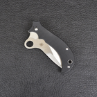 Нож складной Spyderco Khalsa (длина: 17.5см, лезвие: 8см), черный - изображение 7