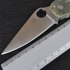 Ніж складаний SPYDERCO Para-Military С81 (довжина: 21.0 см, лезо: 8.7 см), камуфляжний - зображення 6