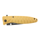 Нож складной Ganzo G620-Y1 (длина: 205мм, лезвие: 88мм, черное), желтый - изображение 3