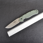 Нож складной Ontario RAT-1 D2 (длина: 216мм, лезвие: 89мм, сатин), olive drab 8867OD - изображение 12