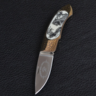 Нож складной GIGAND FC-9788G Леопард (длина: 18.0см, лезвие: 7.7см) - изображение 2