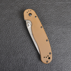 Нож складной Ontario RAT-1 D2 (длина: 216мм, лезвие: 89мм, сатин), сoyote brown 8867CB - изображение 14
