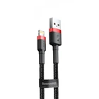 Кабель Baseus Cafule Lightning 1.5A (2m) red/black