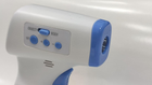 Бесконтактный инфракрасный термометр Non-contact (голубой - белый ) - изображение 4