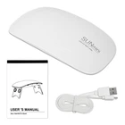 LED+UV лампа для маникюра SUNmini 6Вт. Белая арт00895