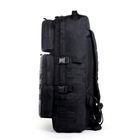 Рюкзак тактический 5.15.b 60 литров Оксфорд 600D Черный - изображение 3