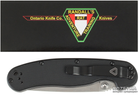 Карманный нож Ontario RAT Model 2 Satin Plain Edge (ON8860) Black - изображение 3