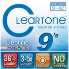 Струни для електрогітар Cleartone 9409 Electric Nickel-Plated Super Light 09-42