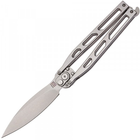 Нож складной рыбацкий Artisan Kinetic Balisong Silver. 27980206 - изображение 1