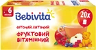 Вітамінний фруктовий фіточай Bebivita 30 г (4820025490756)