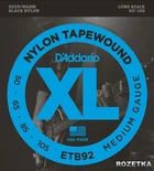 Струны для бас-гитар D'Addario ETB92 XL Nylon Tapewound Medium (50-105)