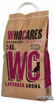 Наполнитель для кошачьего туалета WhoCares Lavander Минеральный впитывающий 5 кг (5 л) (5200357800406)