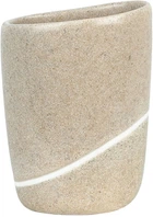 Стакан Spirella Polyresin Etna 9.5x12.5 см Пісочний (10.14345)