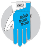 Тактические зимние перчатки механикс Mechanix Wear COLD WEATHER WIND RESISTANT MCW-WR Large, Grey (Сірий) - изображение 3