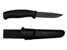 Туристический нож Mora Companion Black Blade Outdoor Knife (23050120) - изображение 1