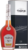 Коньяк Tavria XO 9 лет выдержки 0.5 л 40% в подарочной упаковке (4820000620826)