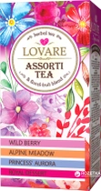 Чай цветочный Lovare Ассорти 4 вида по 6 шт пакетированный 24х1.5 г (4820097815662) - изображение 1