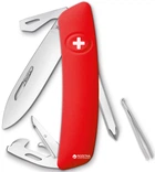 Швейцарский нож Swiza D04 Red (KNI.0040.1000)