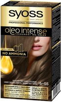 Фарба для волосся SYOSS Oleo Intense 6-55 Попільний темно-русявий 115 мл (4015100180855) - зображення 1
