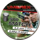 Свинцовые пули Umarex Match 4.5 мм 500 шт (4.1967) - изображение 1