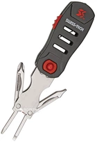 Брелок-мультитул Swiss+Tech 6 в 1 Черный (ST11300ES)