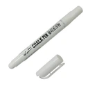 Маркер карандаш меловой Mungyo Multi Chalk Pen Белый 9 мм (MBG12W)